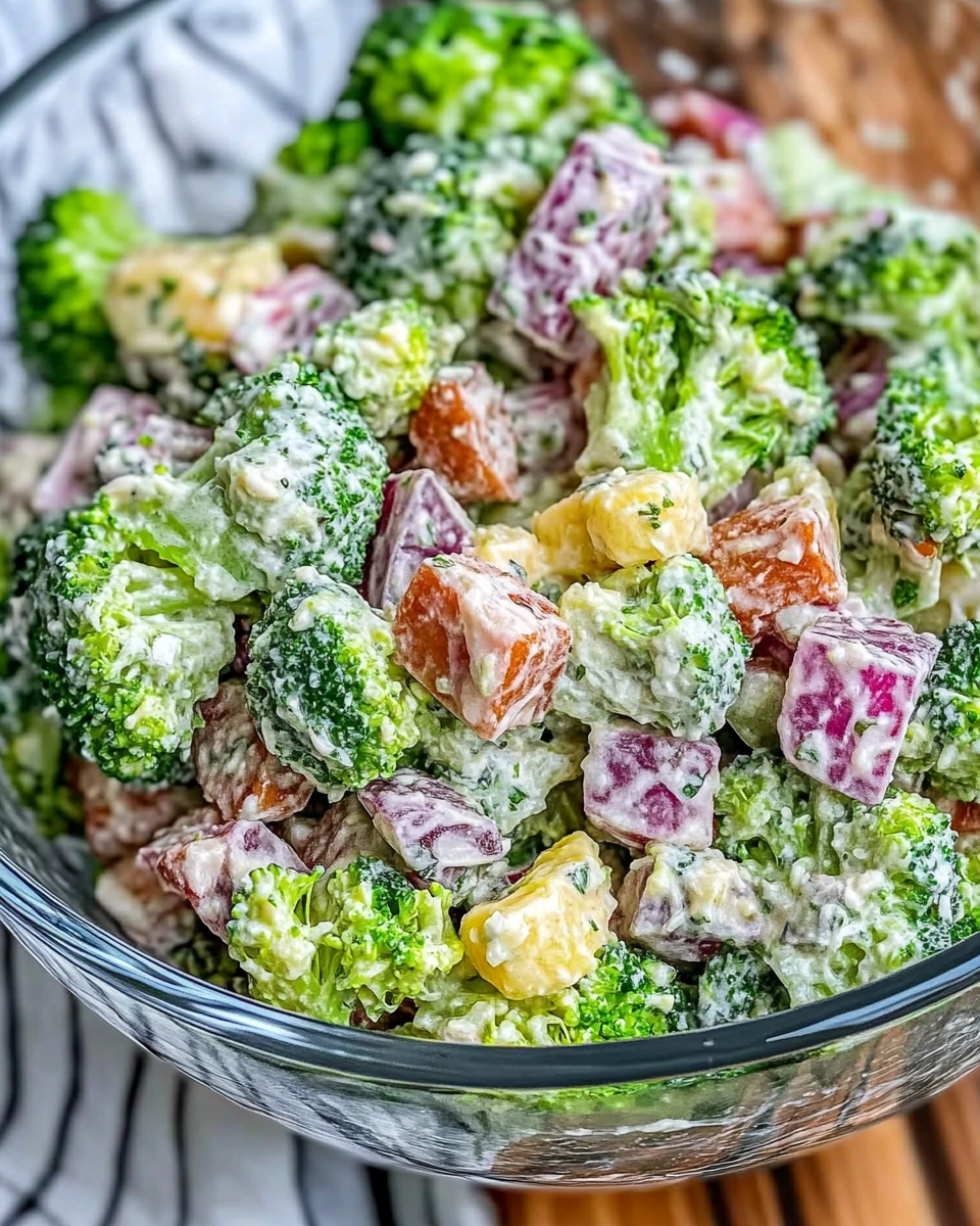 Bunter Brokkoli-Ranch-Salat: So einfach gelingt er!