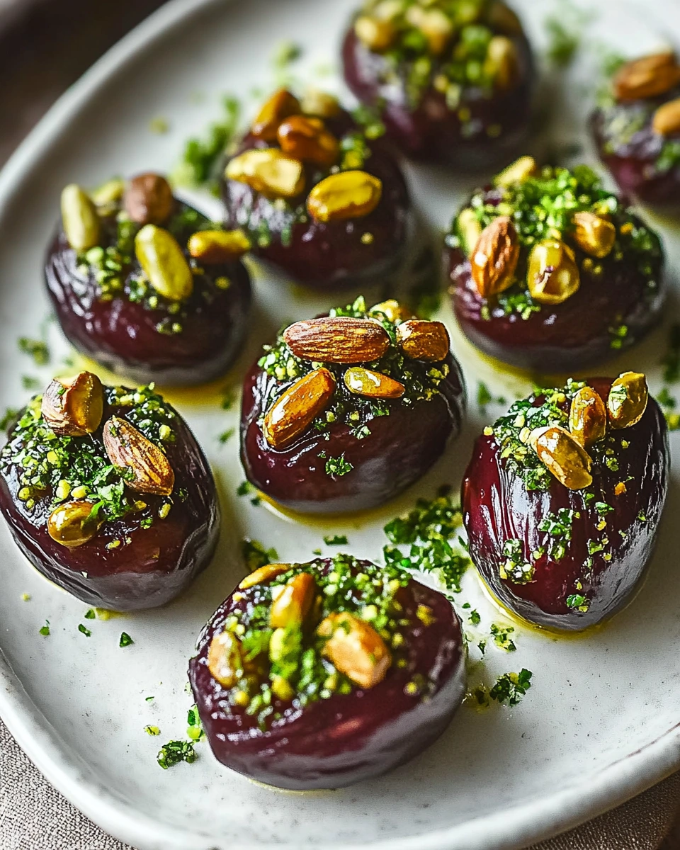 Gefüllte Datteln mit Boursin und Pistazien: So lecker!