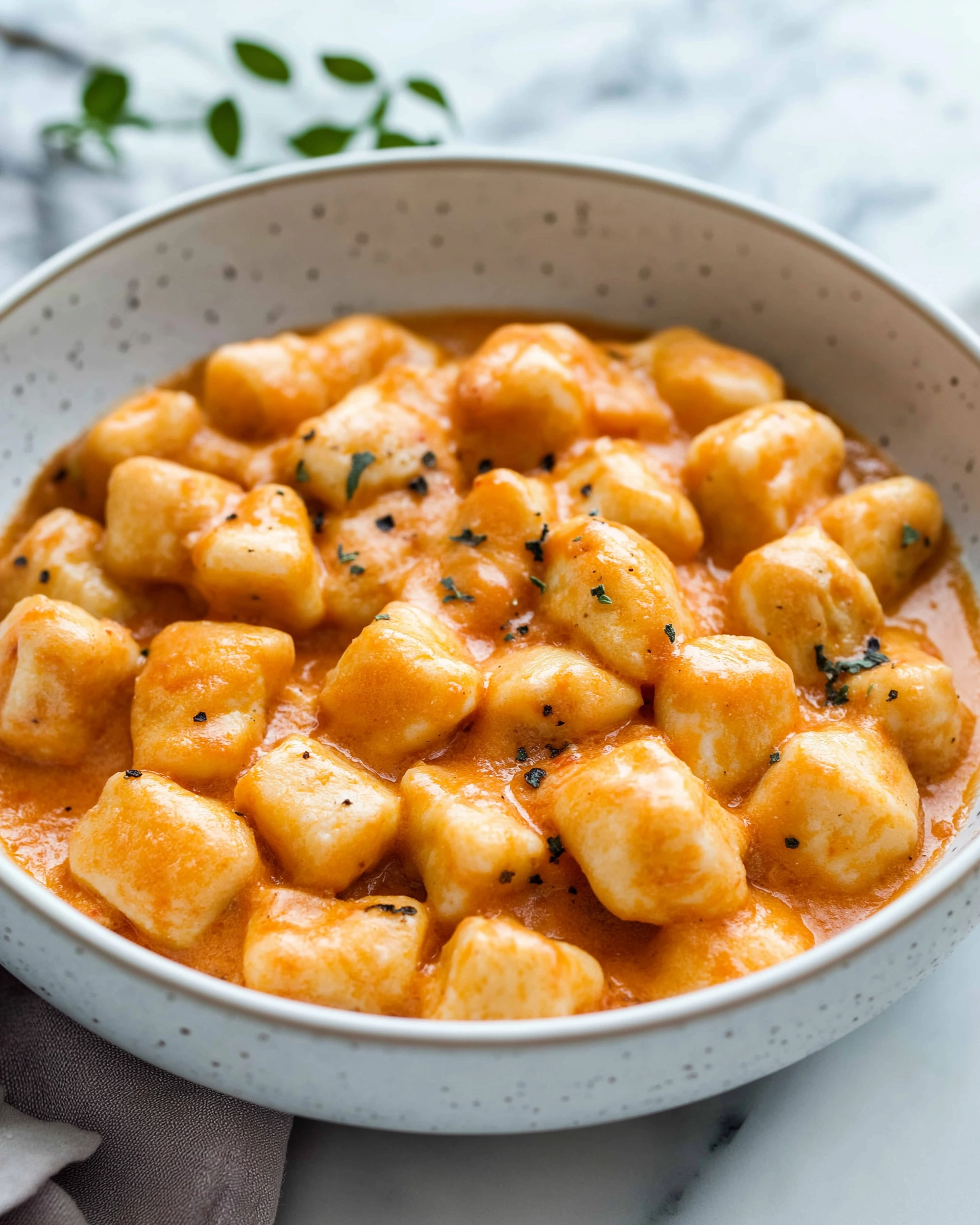 Heirate Mich Knuspriger Tofu mit Gnocchi: Vegan genießen!