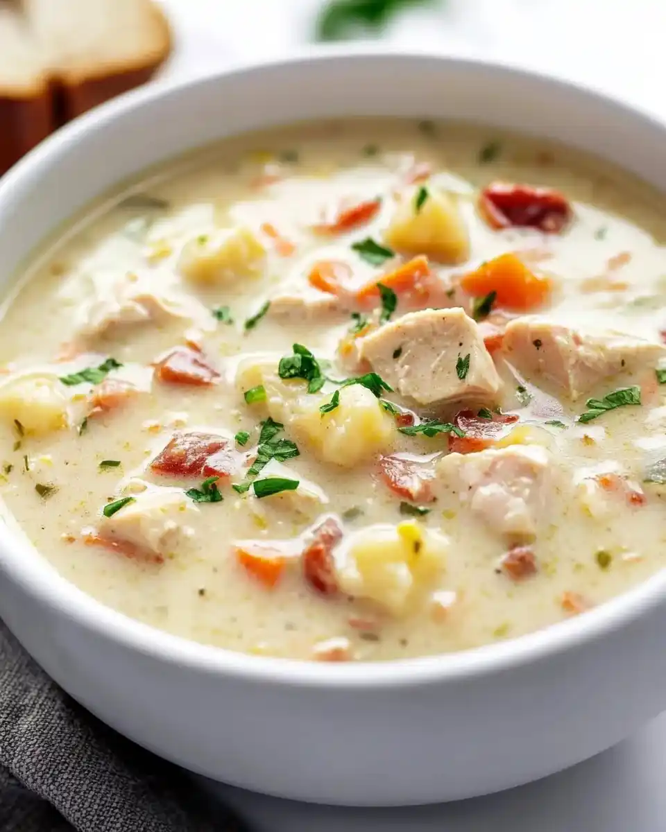 Herzhafte Hühner-Kartoffelsuppe: Köstlicher Genuss für alle!