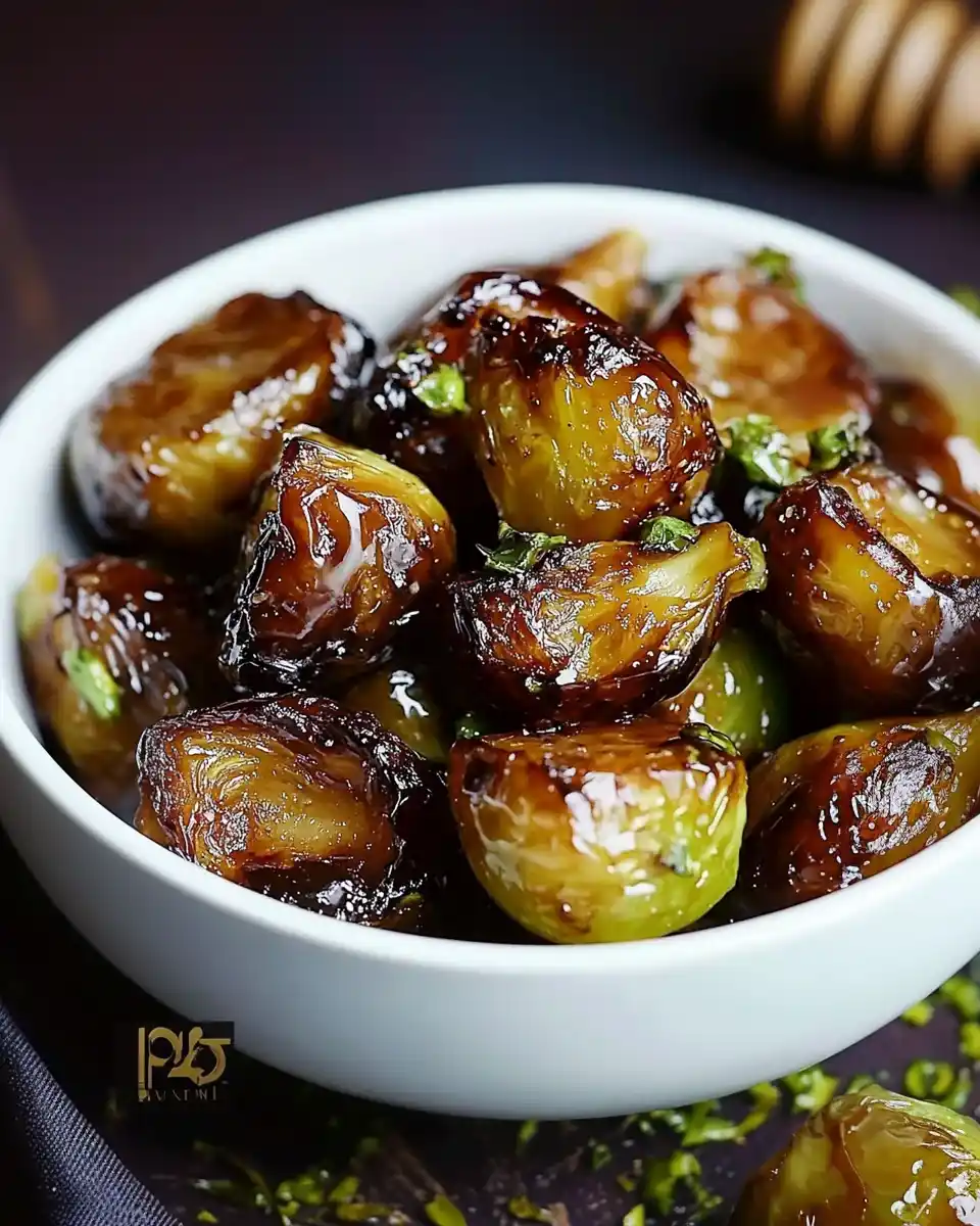 Karamellisierte Rosenkohl mit Honig-Balsamico-Glasur: Einfach lecker!