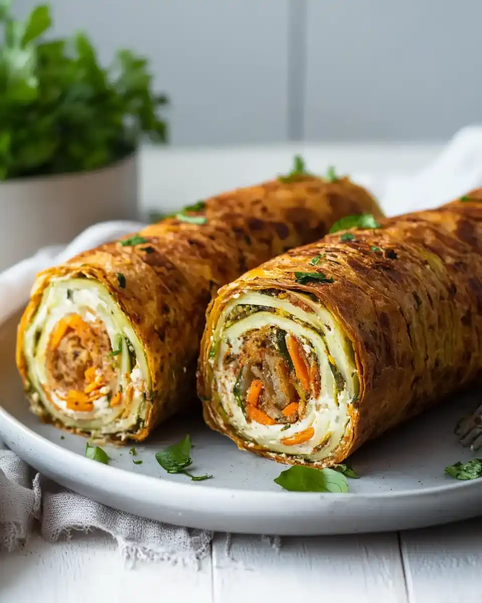 Kartoffelrolle mit Gemüsefüllung: Leckeres Rezept entdecken!