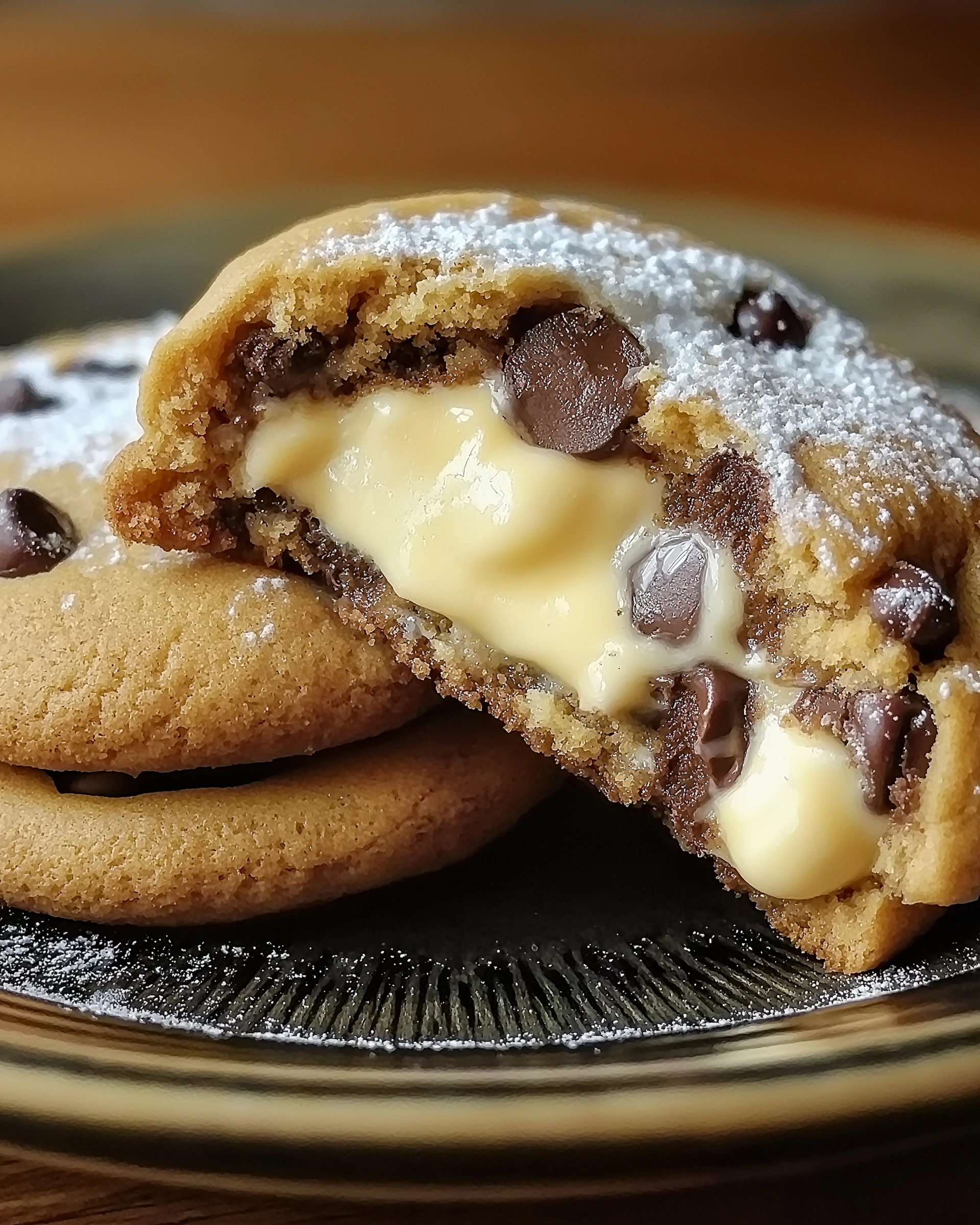 Käsekuchen gefüllte Schokoladenkekse – ein Genuss!