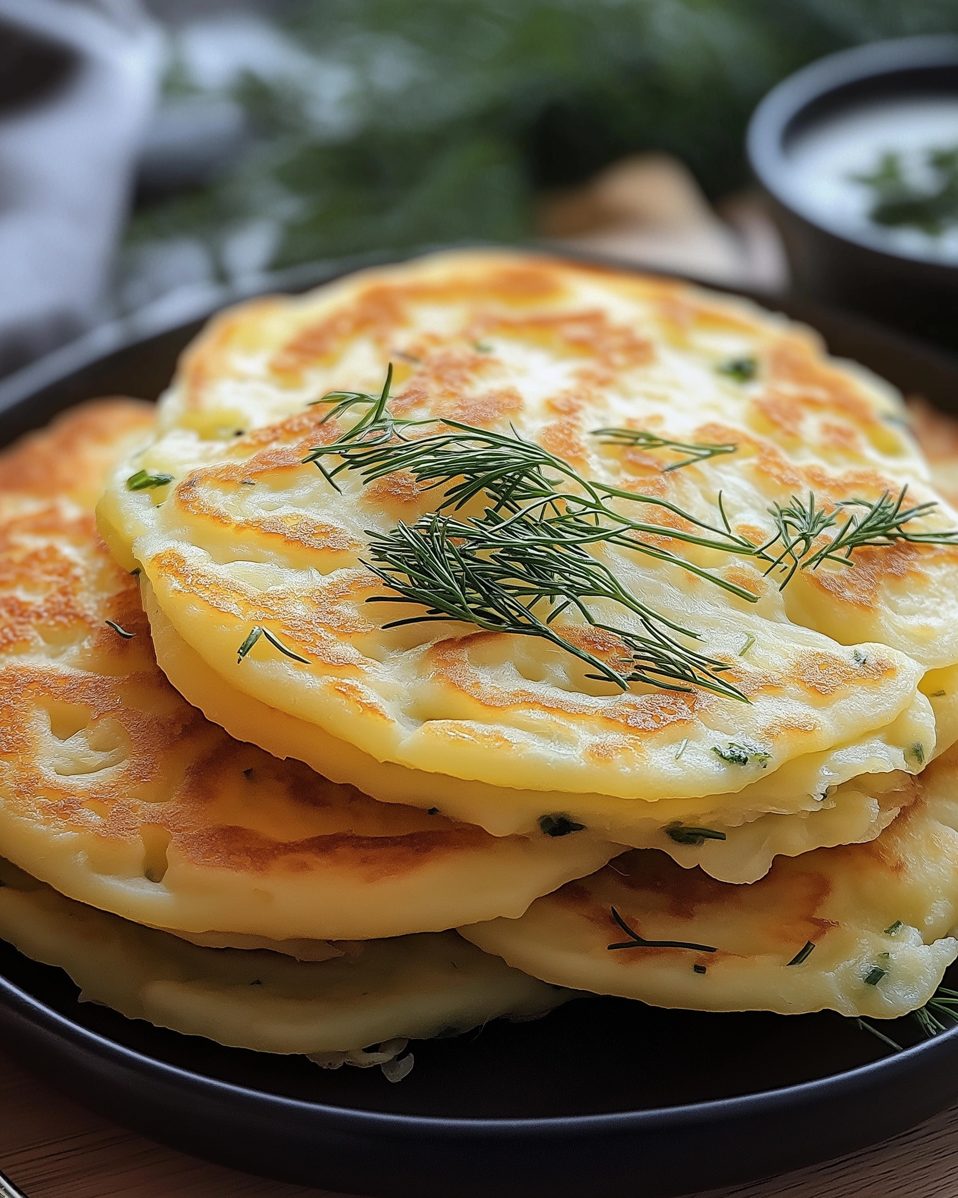Kräuter-Käse-Blini: So gelingt das perfekte Rezept!