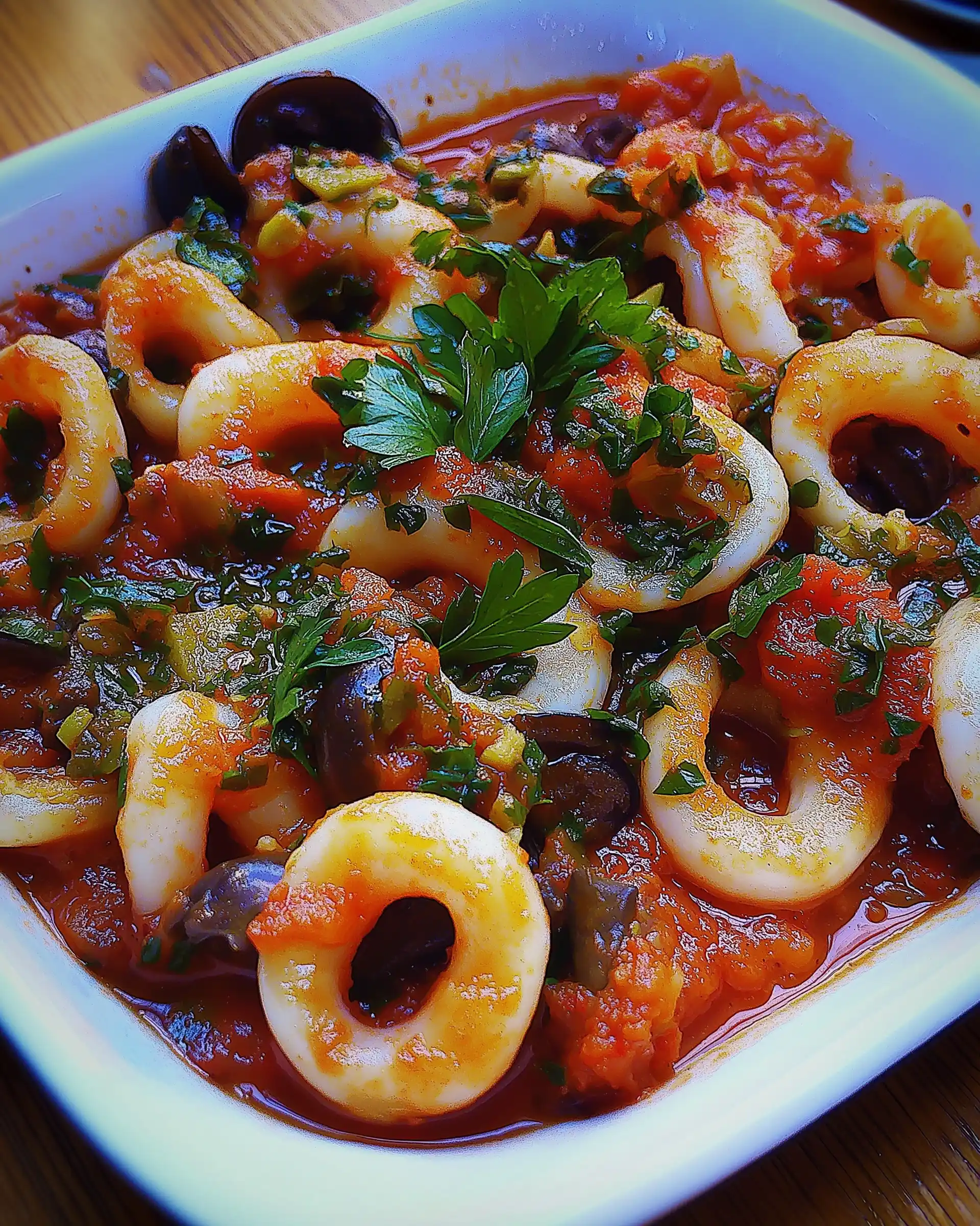 Mediterrane Calamari Puttanesca: Einfach und köstlich!