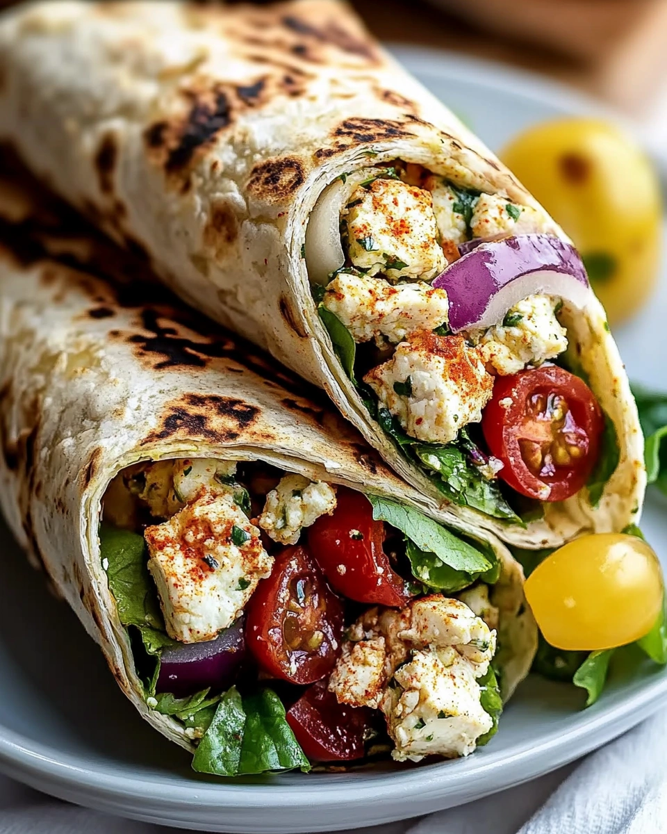 Mediterraner Hähnchen-Wrap: Entdecken Sie das Rezept!