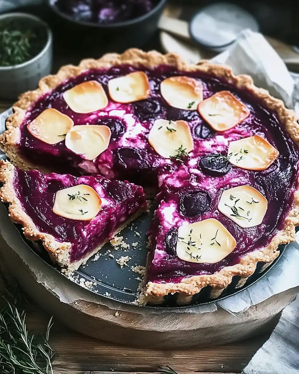 Rote-Bete-Ziegenkäse-Tarte: Genießen Sie ein köstliches Rezept!