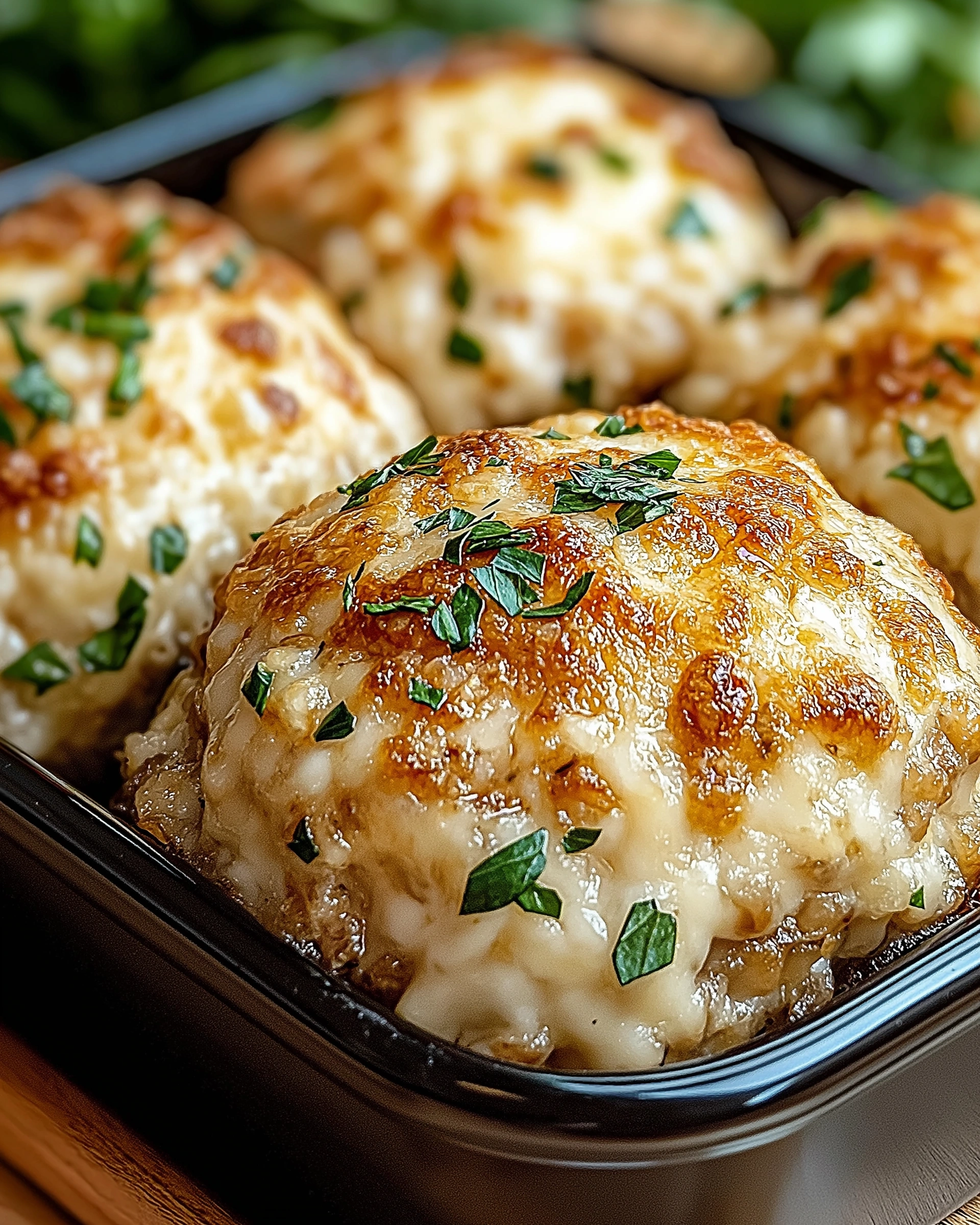 Saftige Knoblauch-Parmesan-Hähnchenfrikadellen: So gelingt’s!