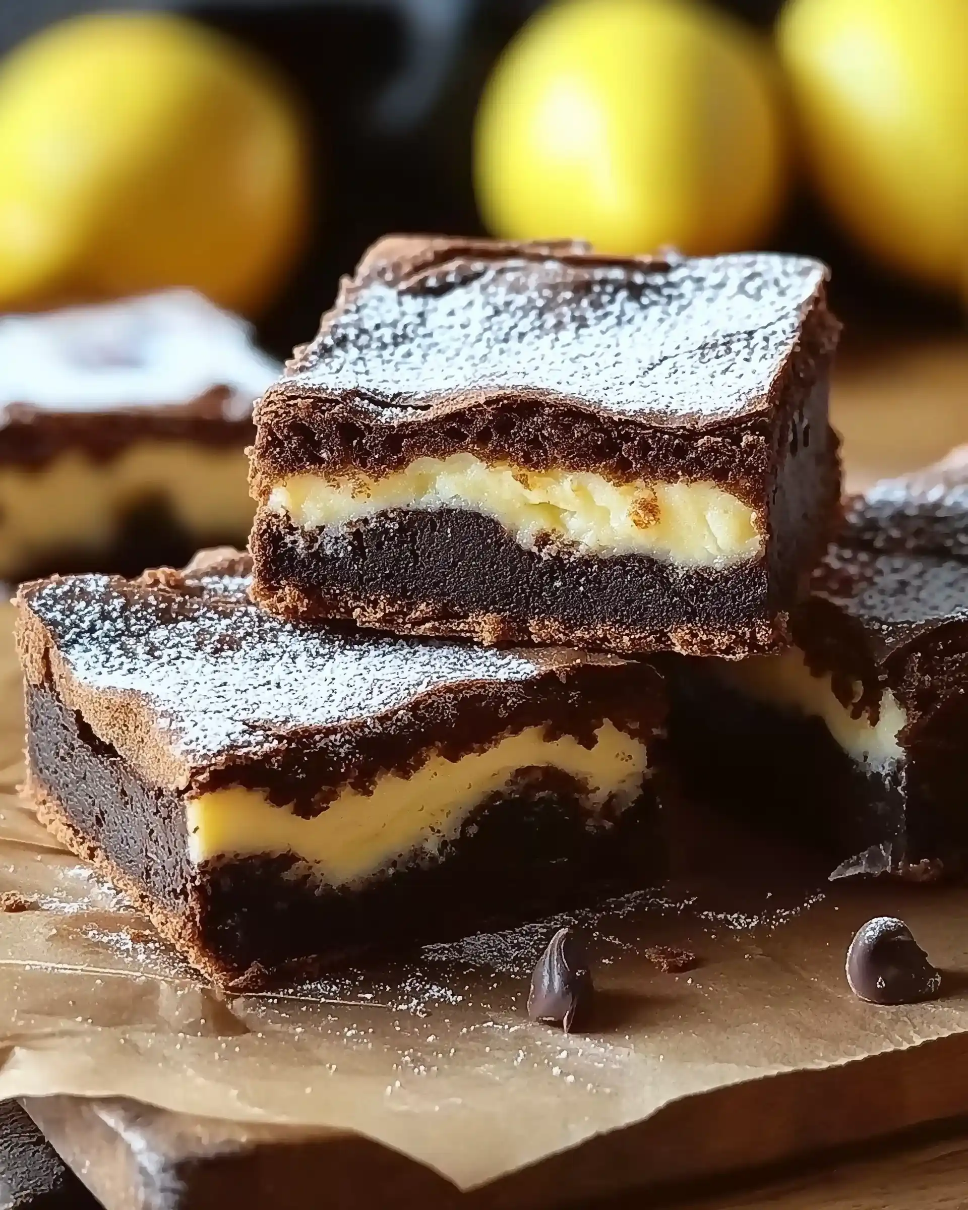 Schokoladen-Käsekuchen-Brownies: Der perfekte Genuss!