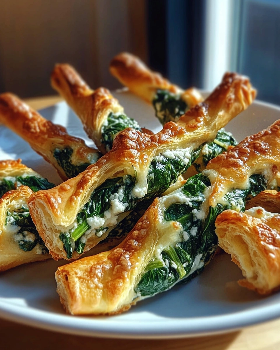 Spinat-Feta-Blätterteig-Dreiecke: Ein köstliches Rezept!