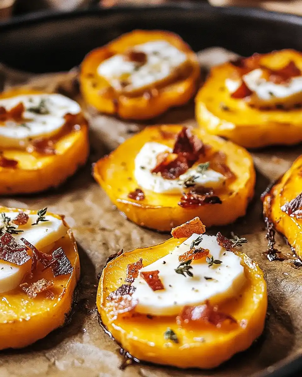 Süßkartoffelrunden mit Ziegenkäse: Ein köstliches Rezept!