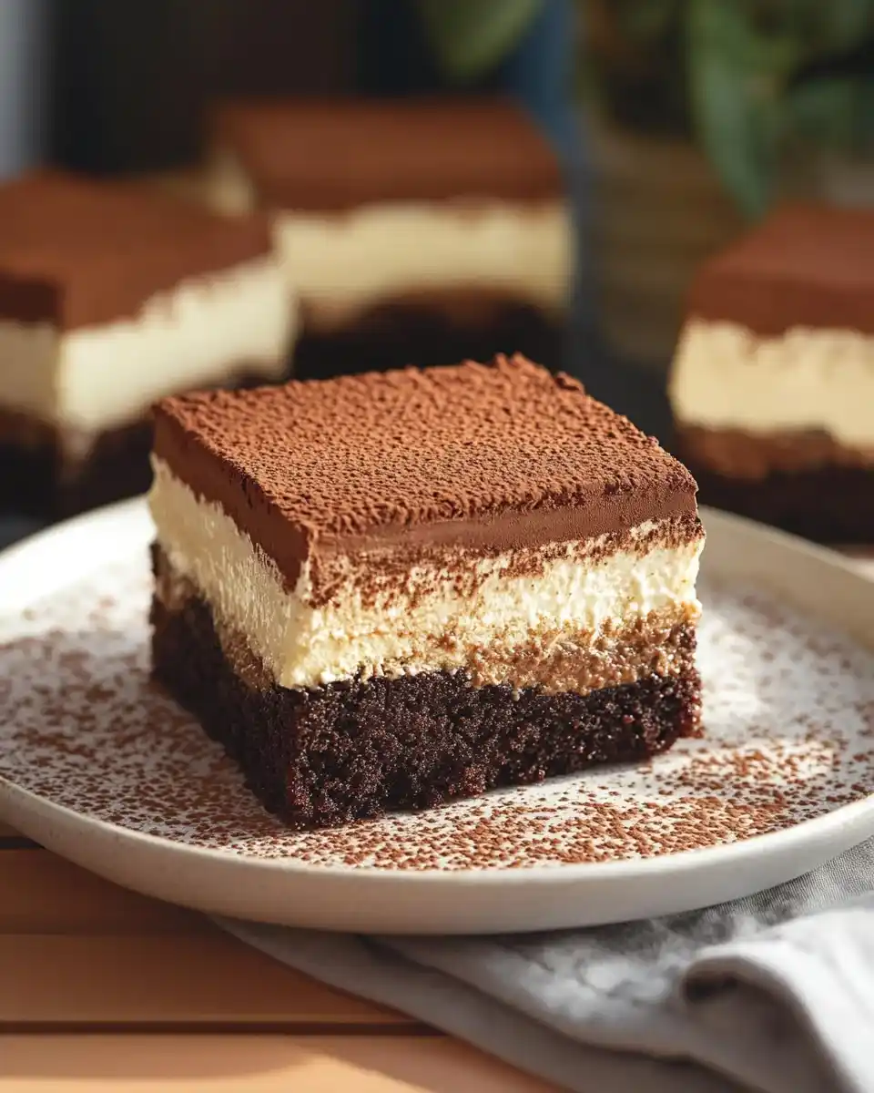 Tiramisu-Brownies: So gelingt das perfekte Dessert!