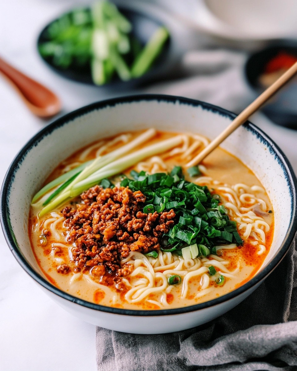 Würzige Tan-Tan Ramen: Entdecke das perfekte Rezept!