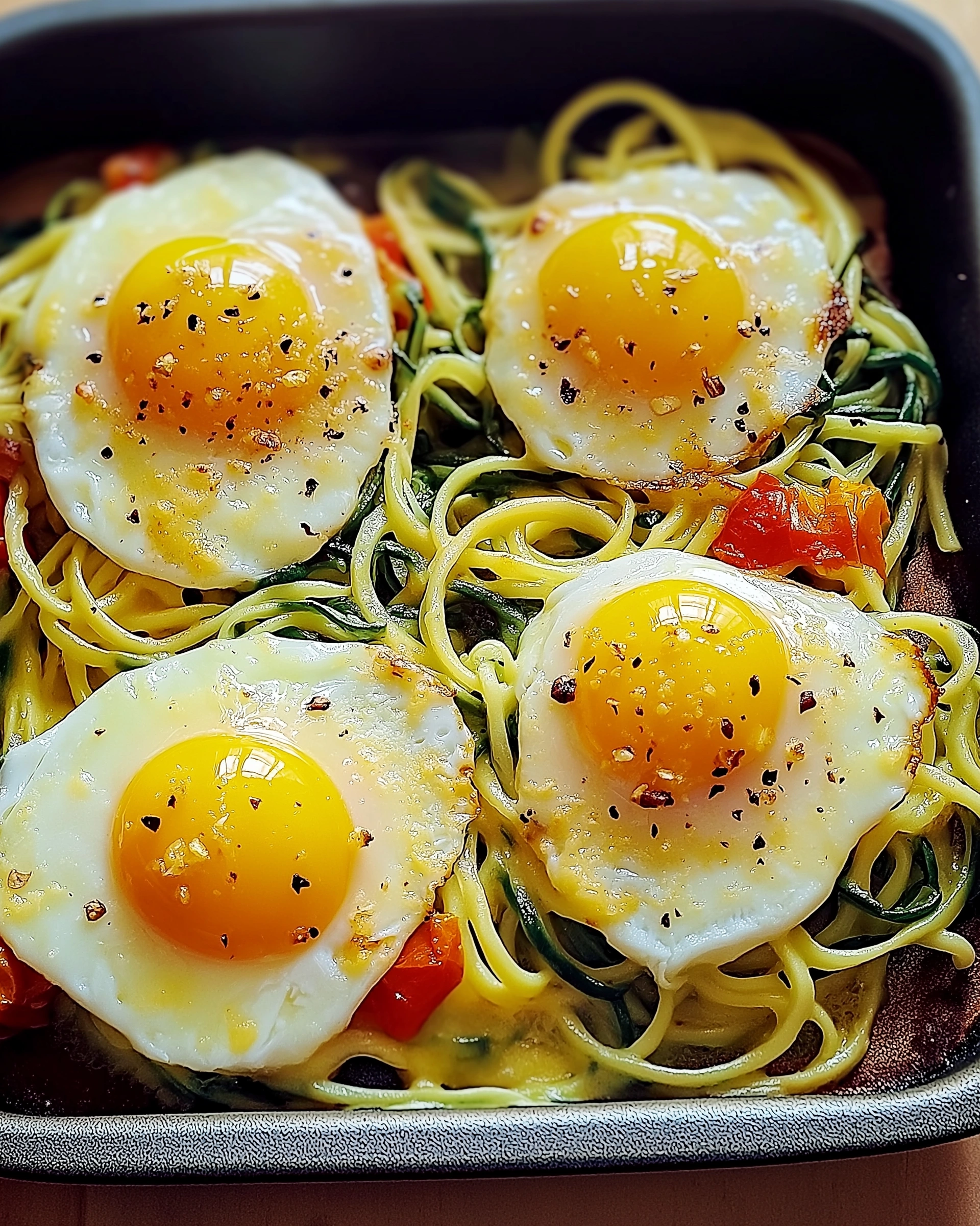 Zoodle-Pakete mit Gebackenen Eiern – Ein Genuss für Jeden!