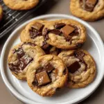 Braune Butter Toffee Schokoladenkekse