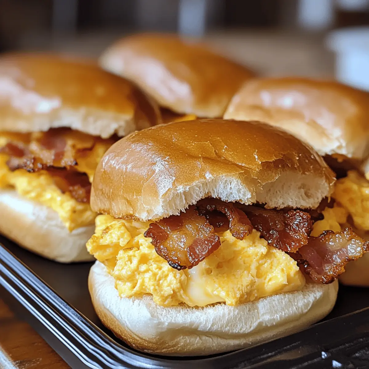 Crack Frühstücks-Slider für den perfekten Start