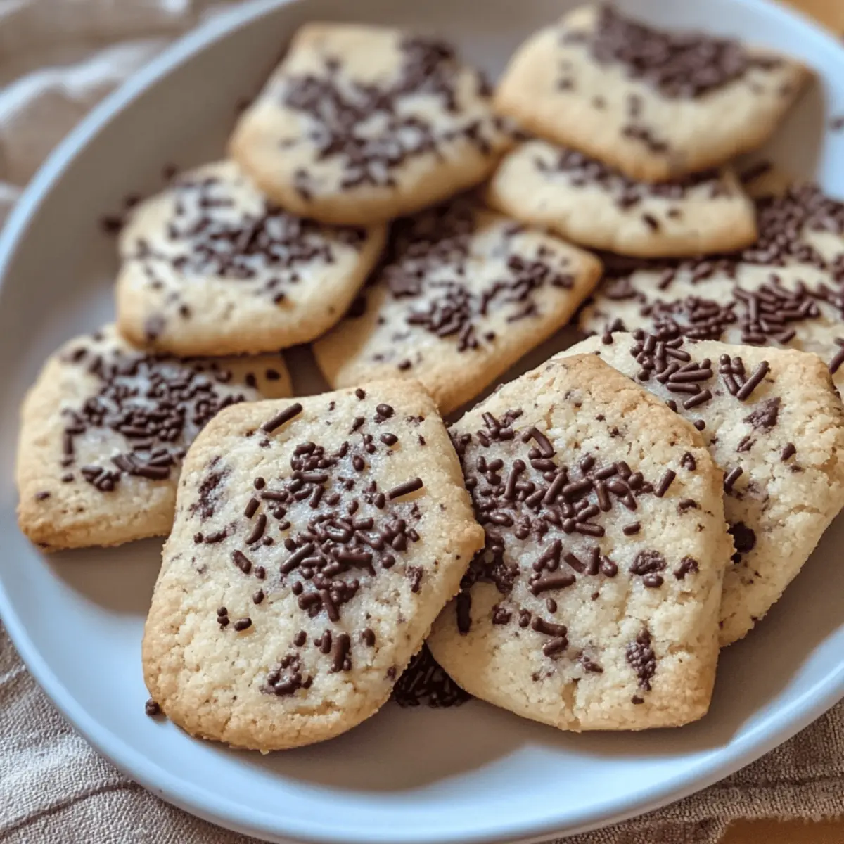 Stracciatella Cookies mit Schokostreuseln – Einfach lecker!