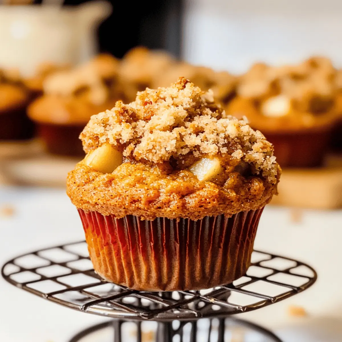 Apfel-Kürbis-Streusel-Muffins für den perfekten Herbst