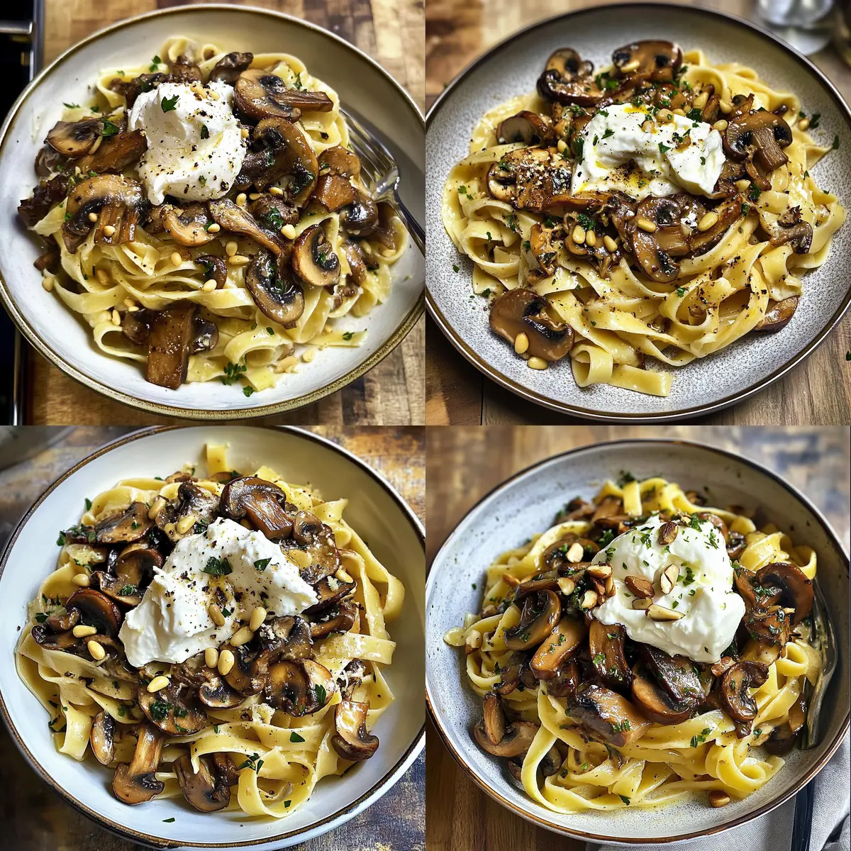 Balsamico wilde Pilz-Pasta in 15 Minuten genießen
