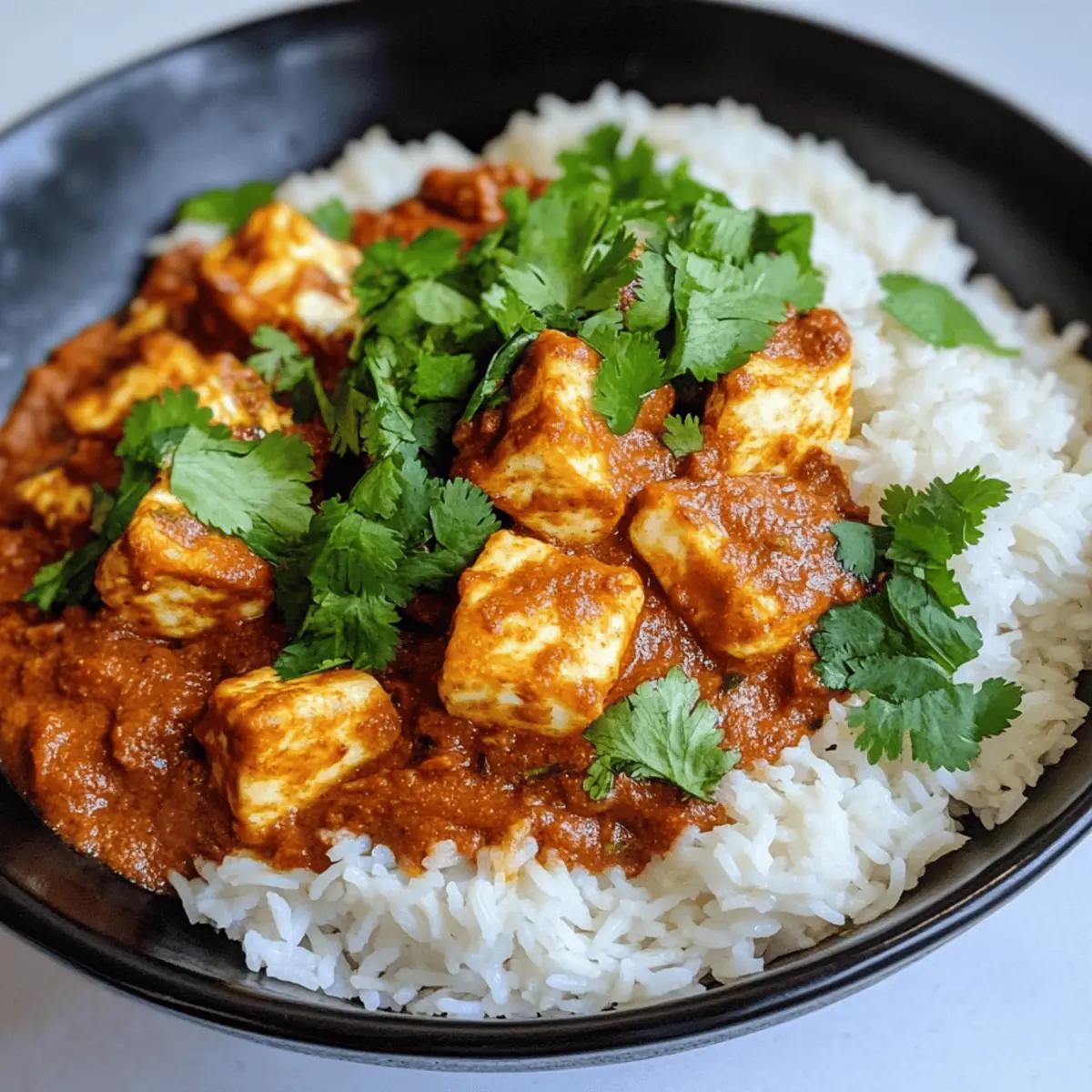 Schnelles 30-Minuten Halloumi Tikka Masala Rezept