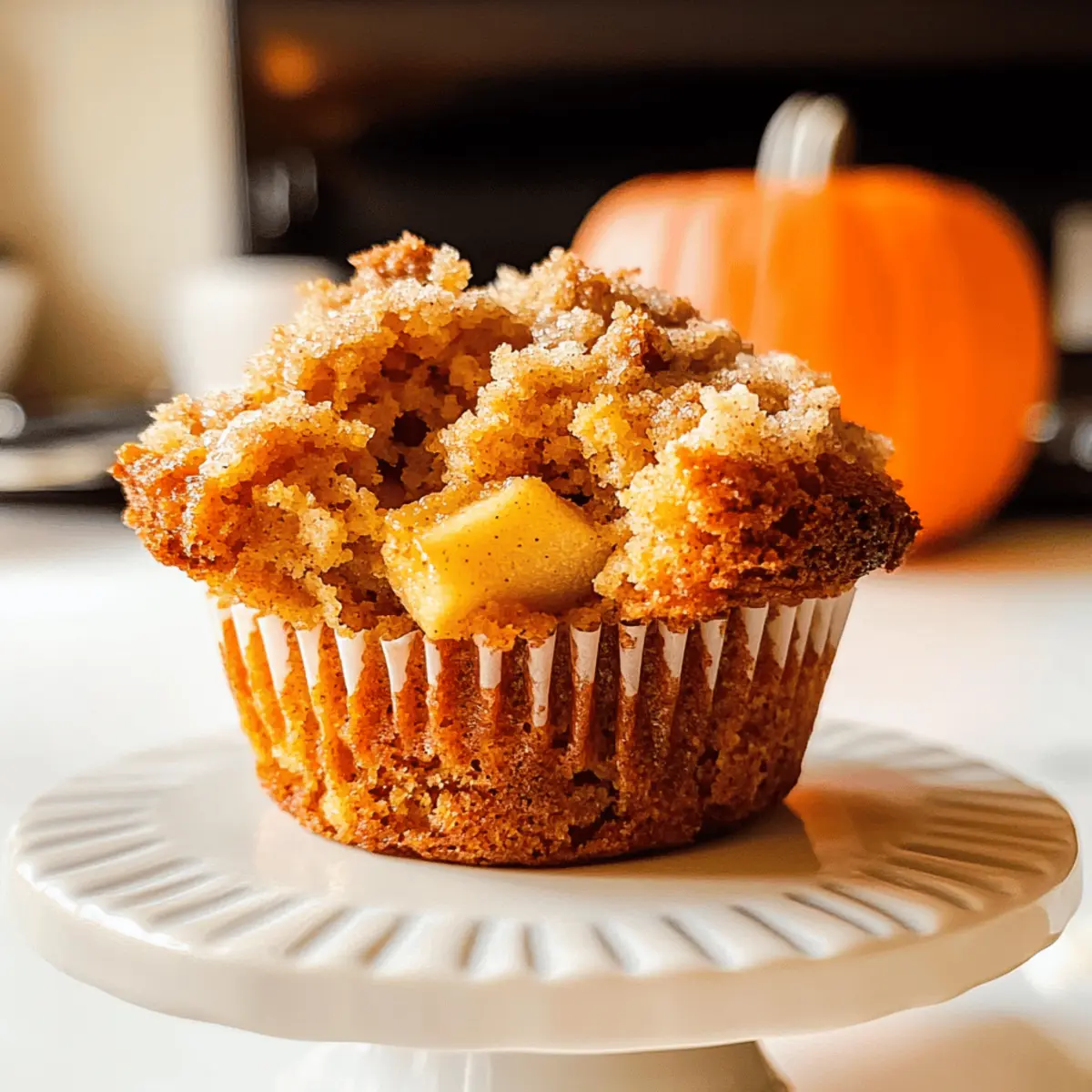 Apfel Kürbis Streuselmuffins für den perfekten Herbst
