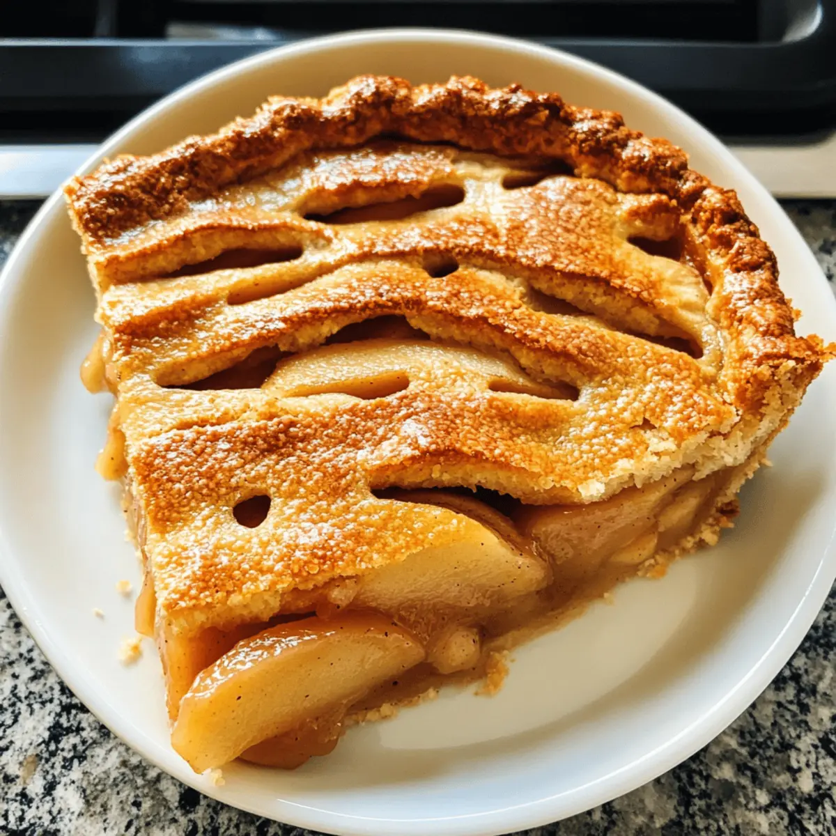 Leckere Apfelkuchen aus einer Schüssel