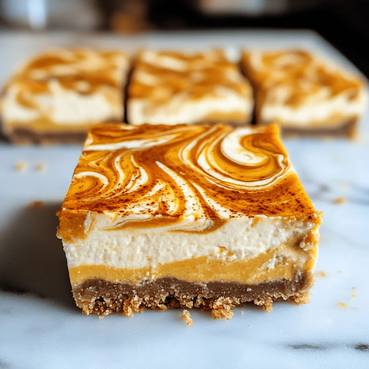 Kürbis Schokoladenmarmorkuchen Riegel einfach gemacht