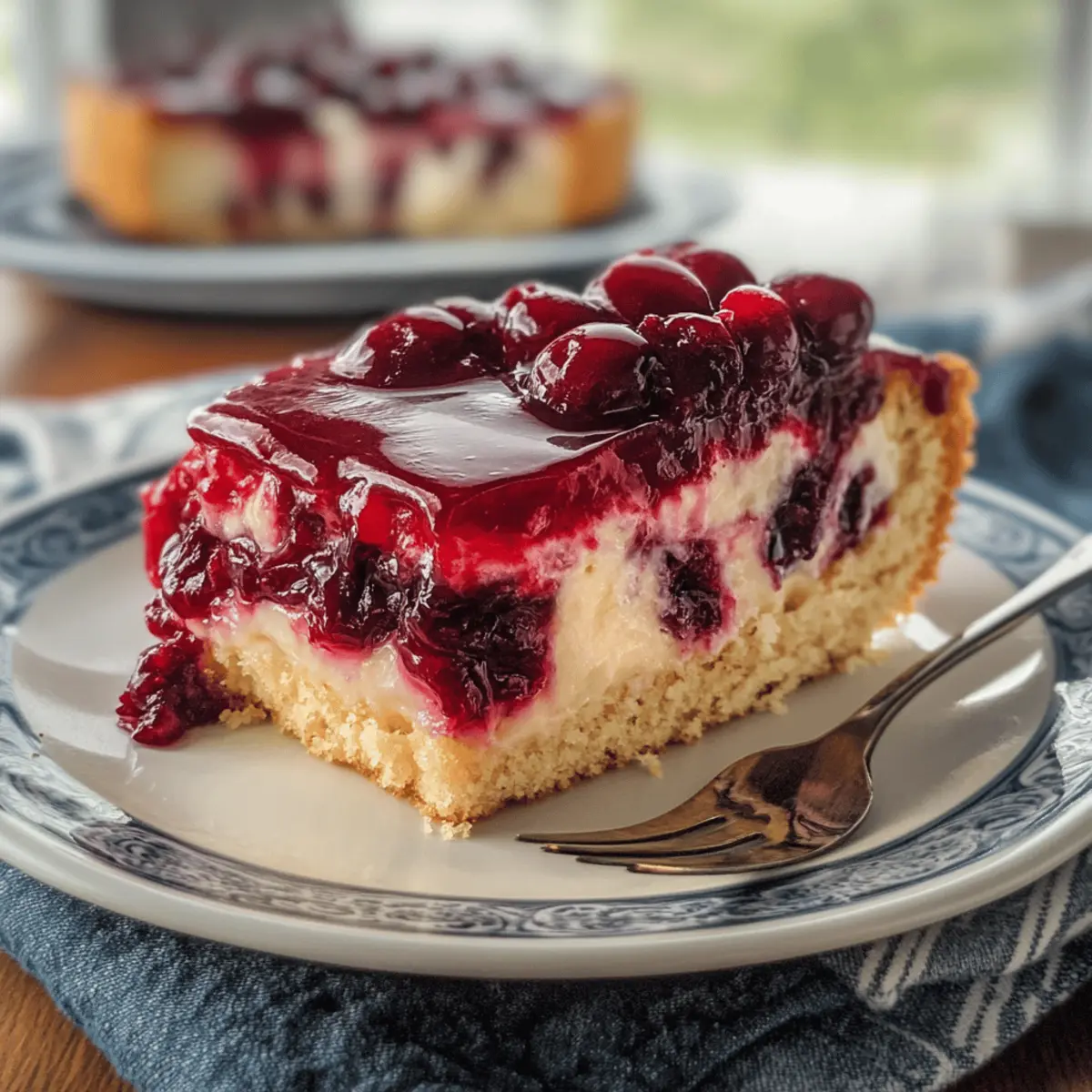Kirschkuchen mit Pudding – Saftiger Genuss vom Blech