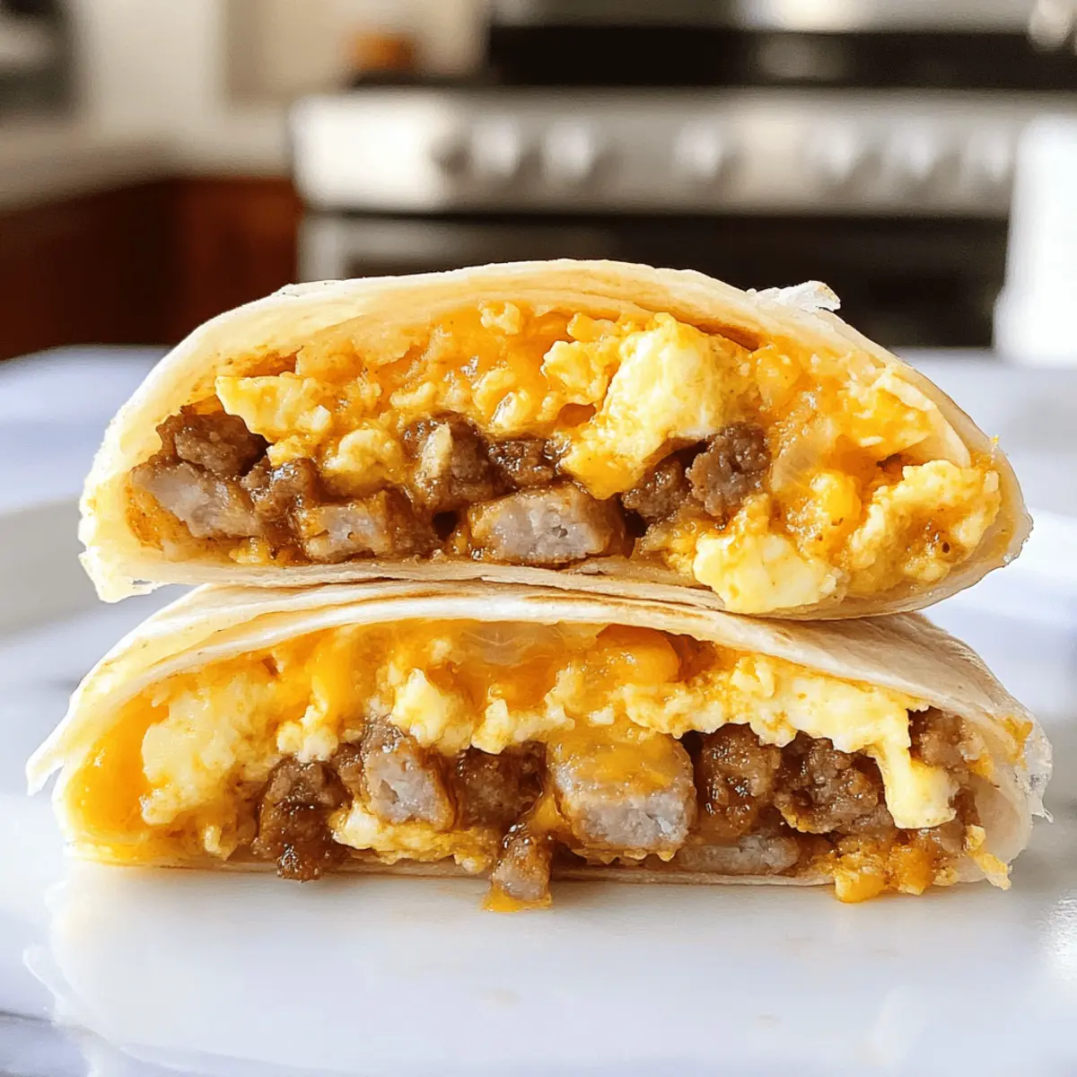 Hausgemachte Frühstücks-Crunchwraps in 40 Minuten