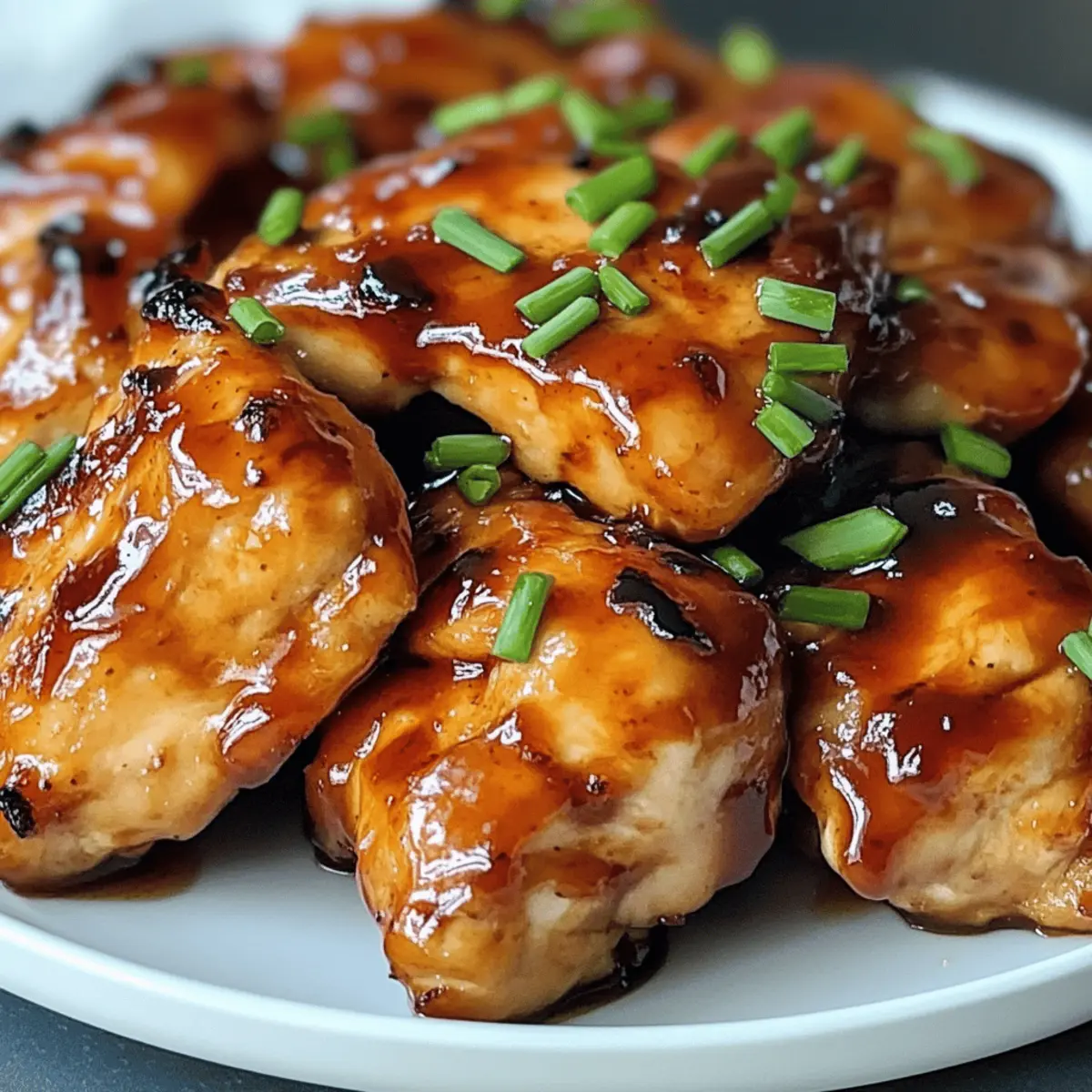 Honig BBQ Explosion Hähnchen im Air Fryer genießen