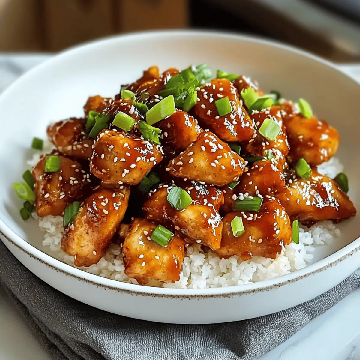 Süßes und Würziges Gochujang-Hühnchen genießen