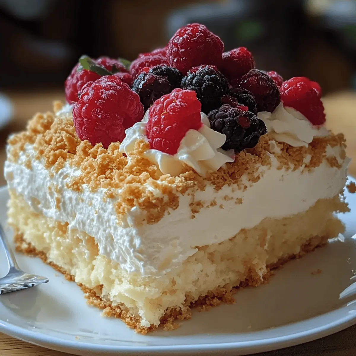Himmlisch leichter Wolkenkuchen für jede Gelegenheit