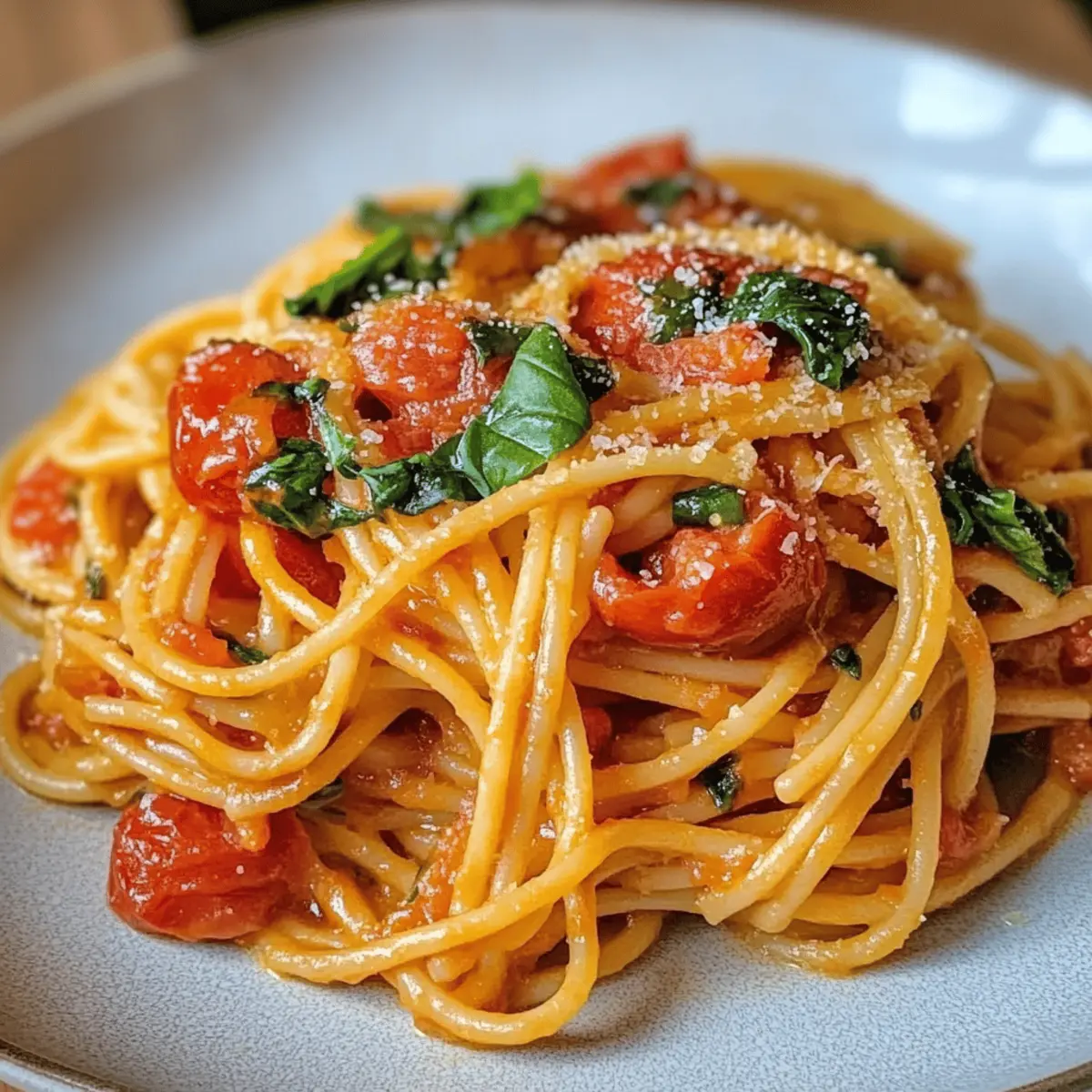 Köstliche Tomatenpasta für entspannte Abende