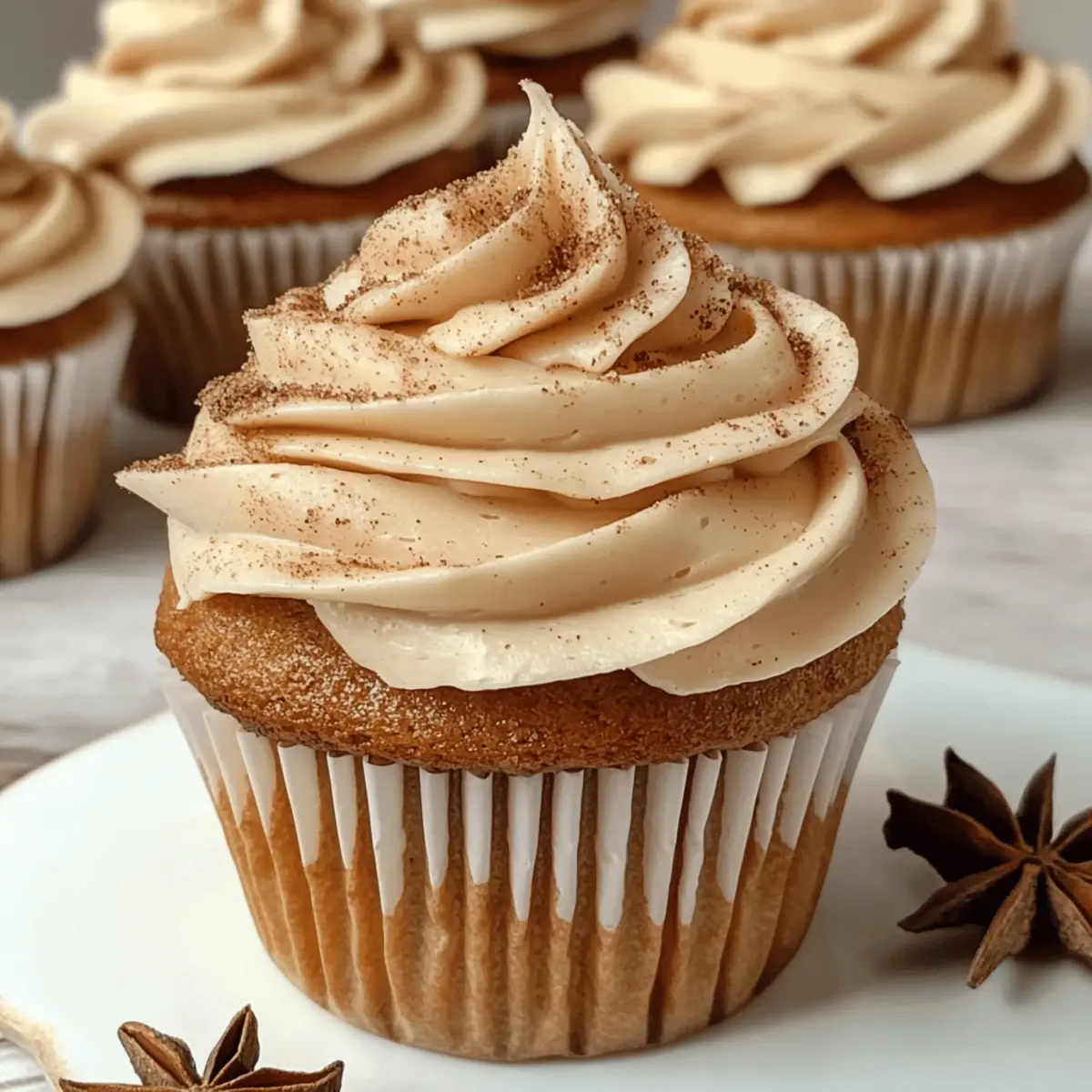 Chai Latte Cupcakes für gemütliche Stunden
