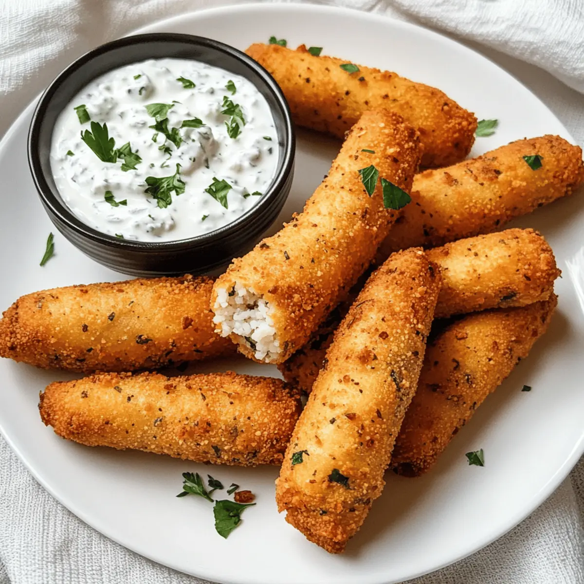 Gemüse-Köfte mit Feta-Gurken-Dip für Genussmomente