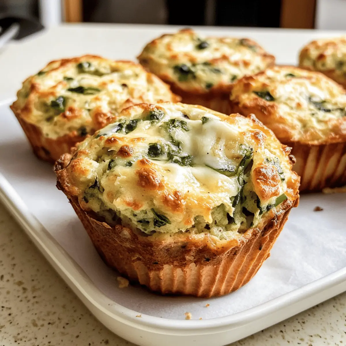 Herzhafte Käse Frühstücks-Muffins für jeden Morgen