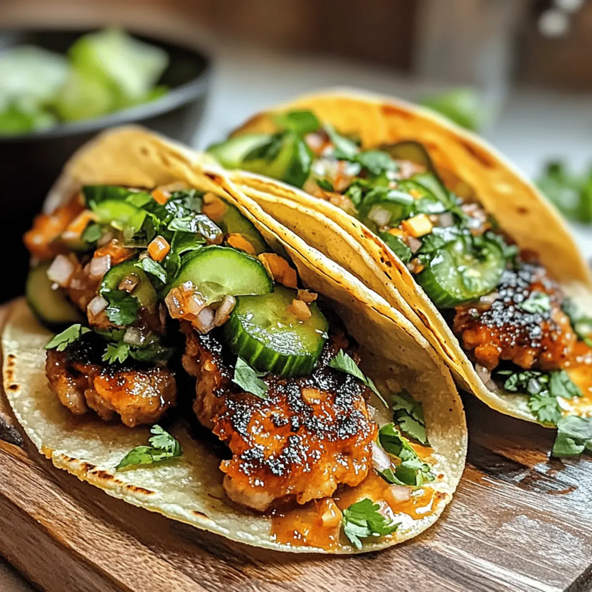Smash Dumpling Tacos: Ein knackiges Geschmackserlebnis