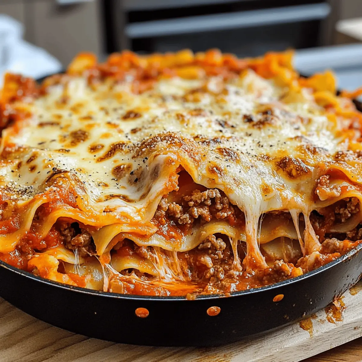 Pfannen-Lasagne für die ganze Familie leicht gemacht