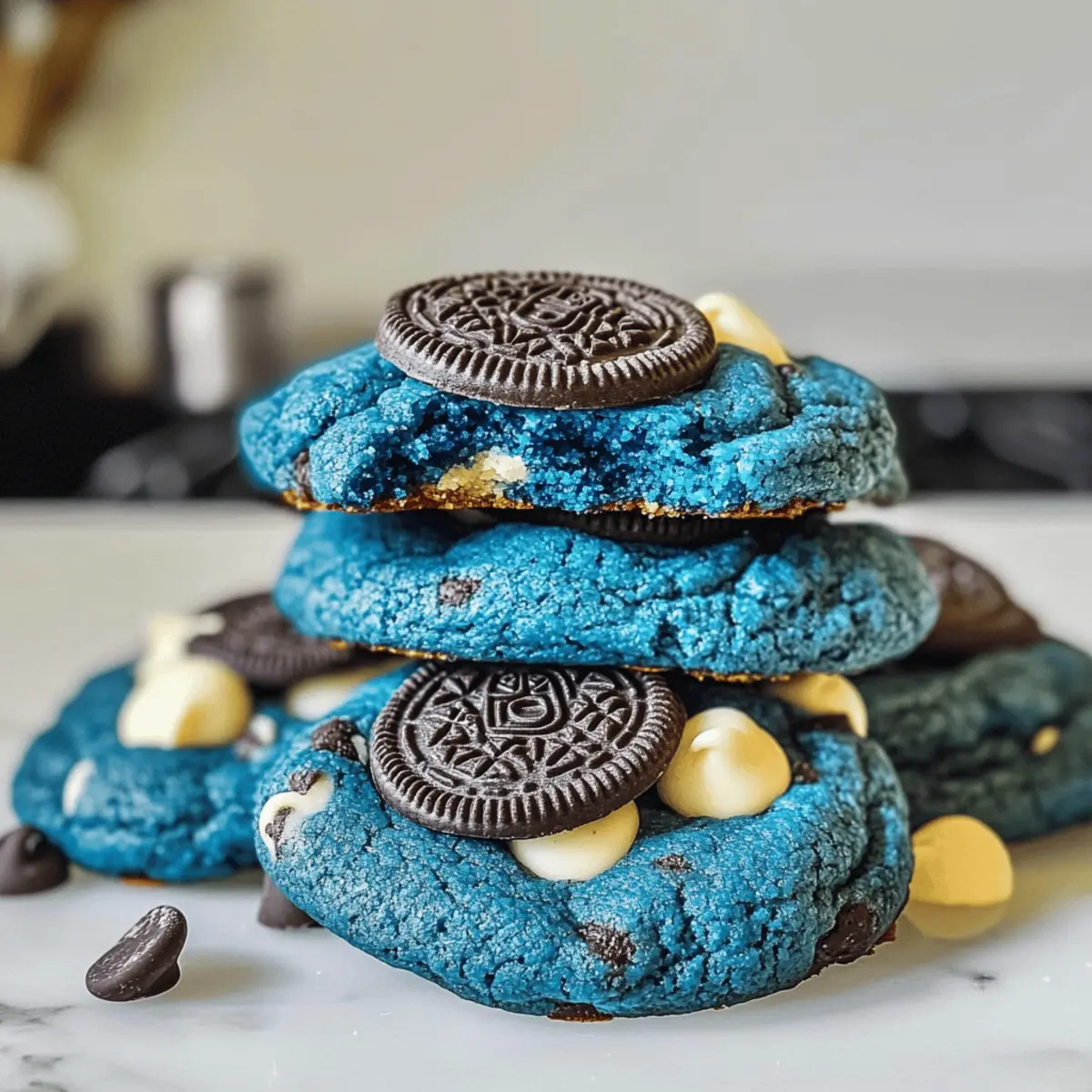 Keksmonster-Kekse mit Oreo-Füllung – Bunte Leckerei