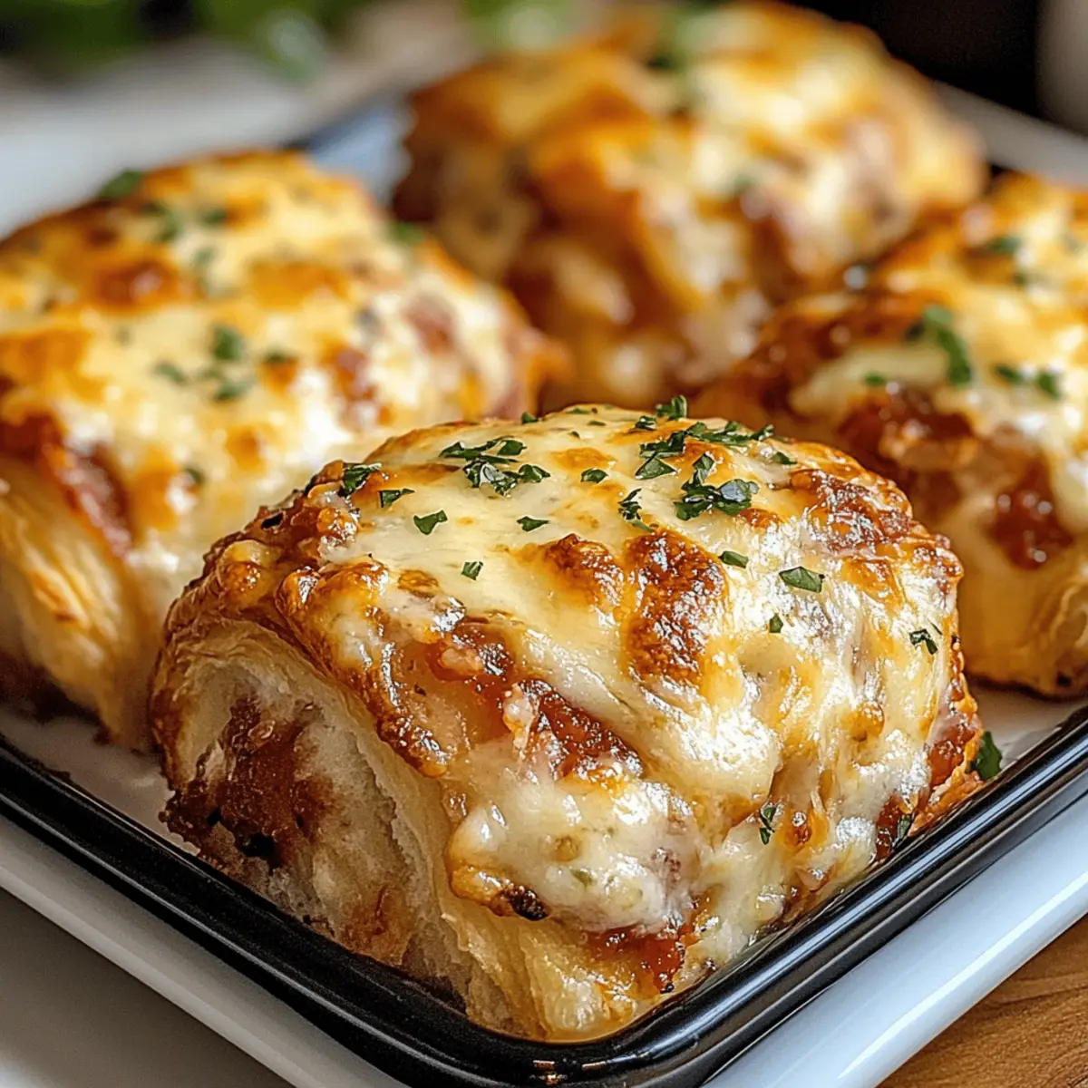 Knoblauch Parmesan Hähnchen Hackbraten schnell zubereiten