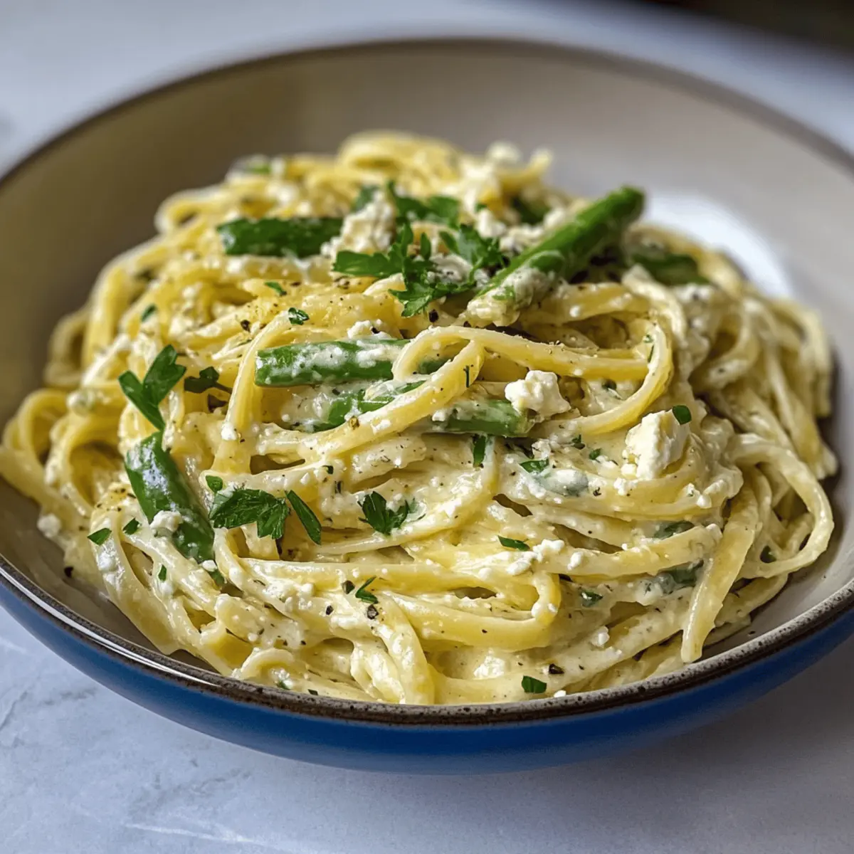Cremige Zitronen-Feta-Pasta für gemütliche Abende