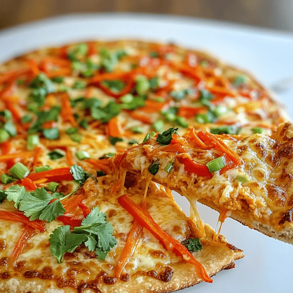 Thai Curry Pizza für den ultimativen Genuss