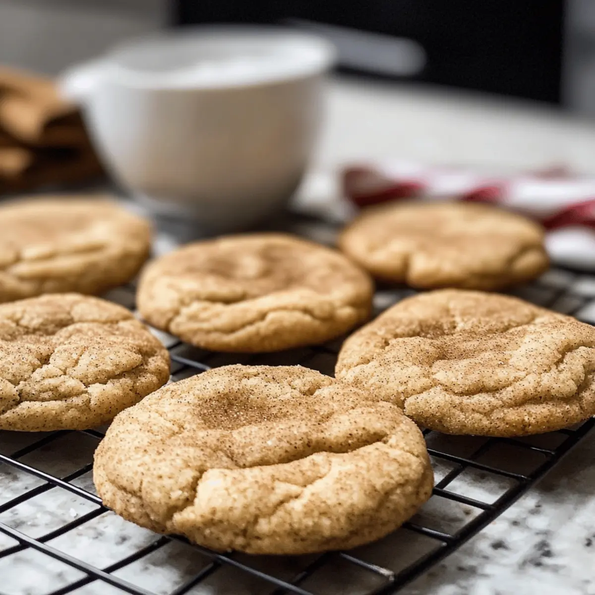 Chai Snickerdoodle Kekse für gemütliche Abende