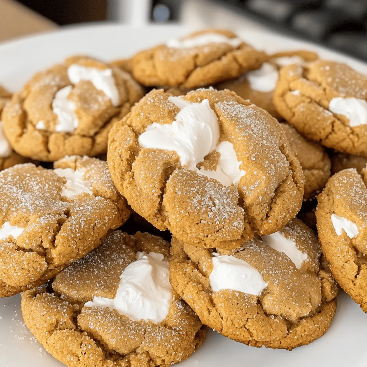 Fluffernutter Kekse: Weiche Leckereien mit Peanut Butter