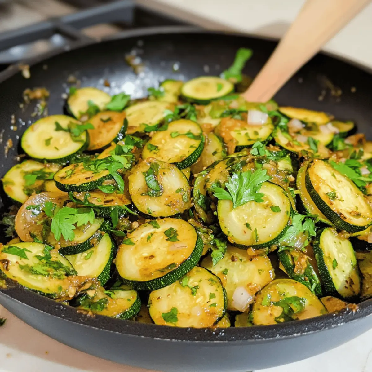 Zucchini Pfanne Schnell und Lecker zubereiten
