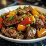 Karibisches Pfeffersteak