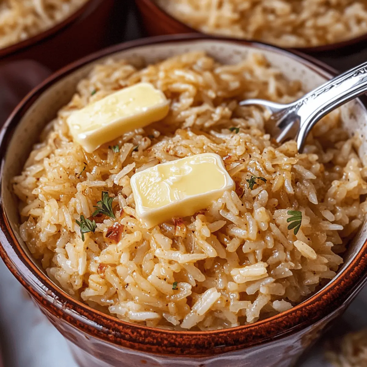 Französische Zwiebel-Suppe Reis ganz einfach zubereiten