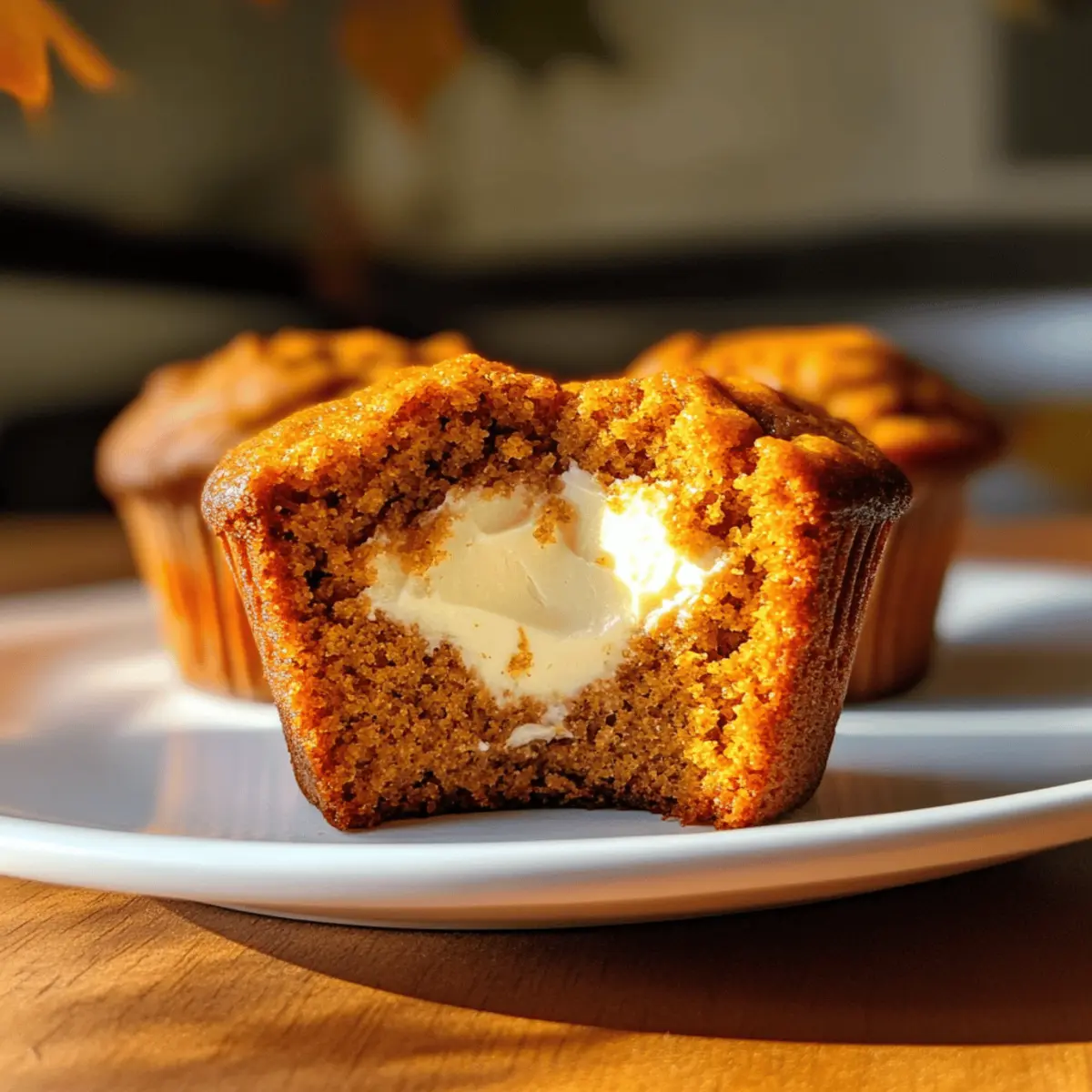 Kürbis-Frischkäse-Muffins für den perfekten Herbst