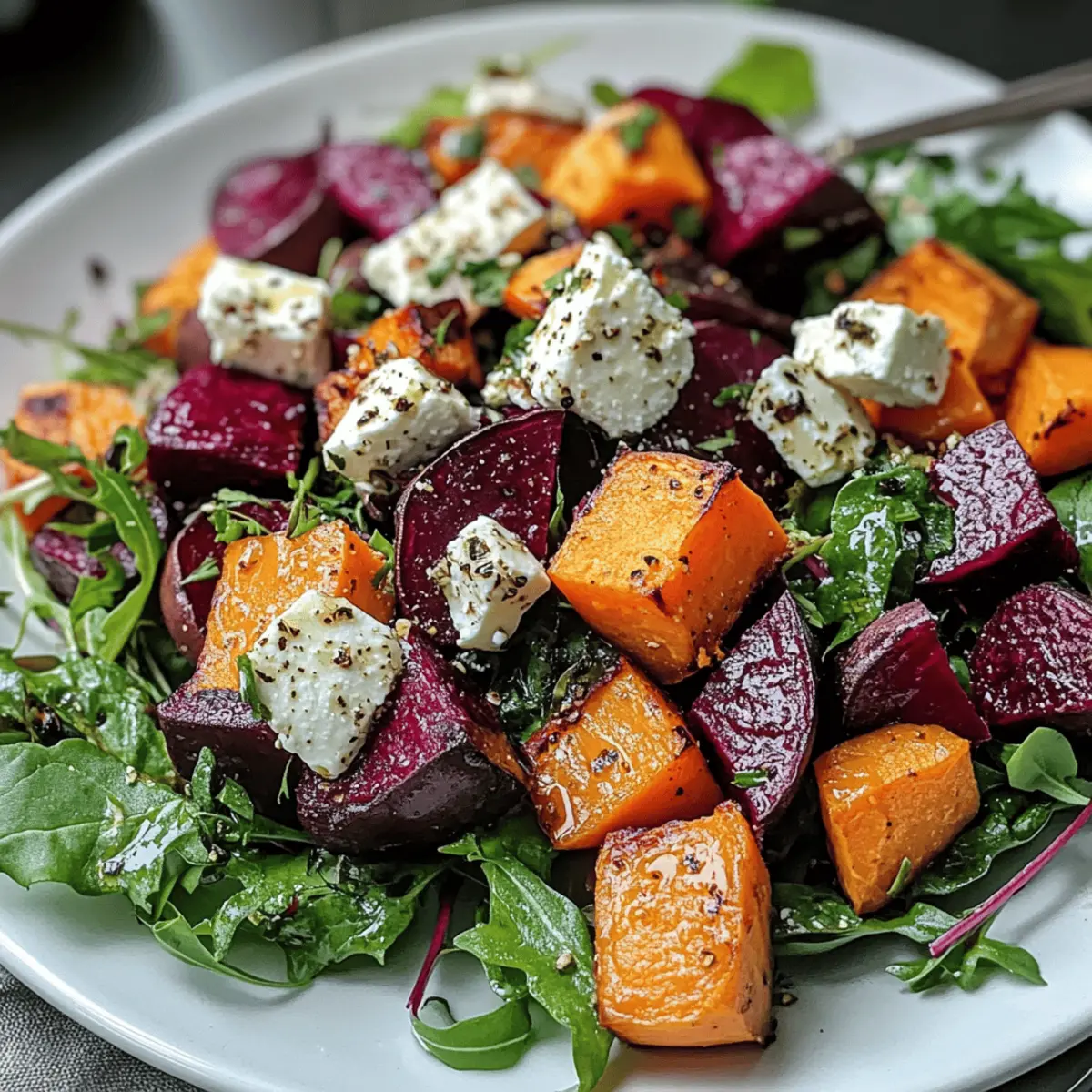 Cremater Rote-Bete-Salat mit Süßkartoffel und Feta