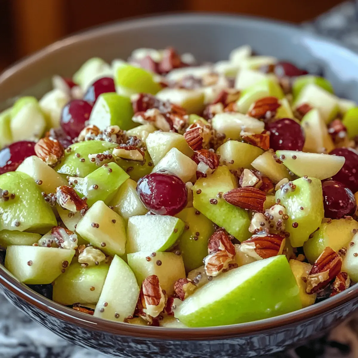Frischer Apfelsalat für jede Gelegenheit